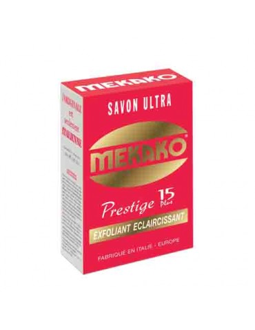 MEKAKO PRESTIGE 15PLUS WHITENING EXFOLIATING SOAP